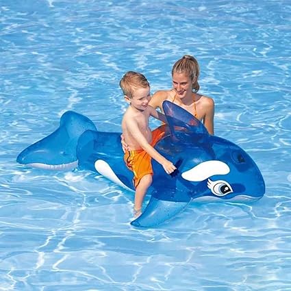 inflatable whale ride