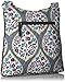 Vera Bradley Women's Cotton Hipster Crossbody Purse, Heritage Leaf, One Size