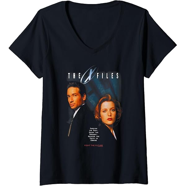 Amazon.com: X-Files Vintage 90's Poster Mulder and Scully Retro TV