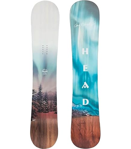 Amazon.com : HEAD Pride 2.0 Women's Hybrid Snowboard 2024 (142