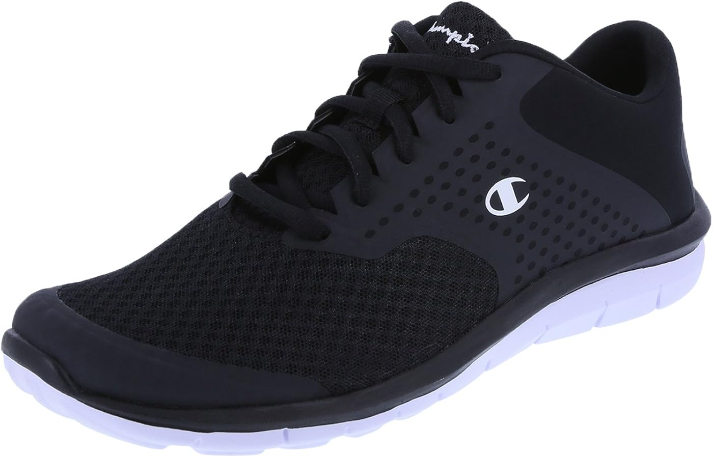 champion black tennis shoes