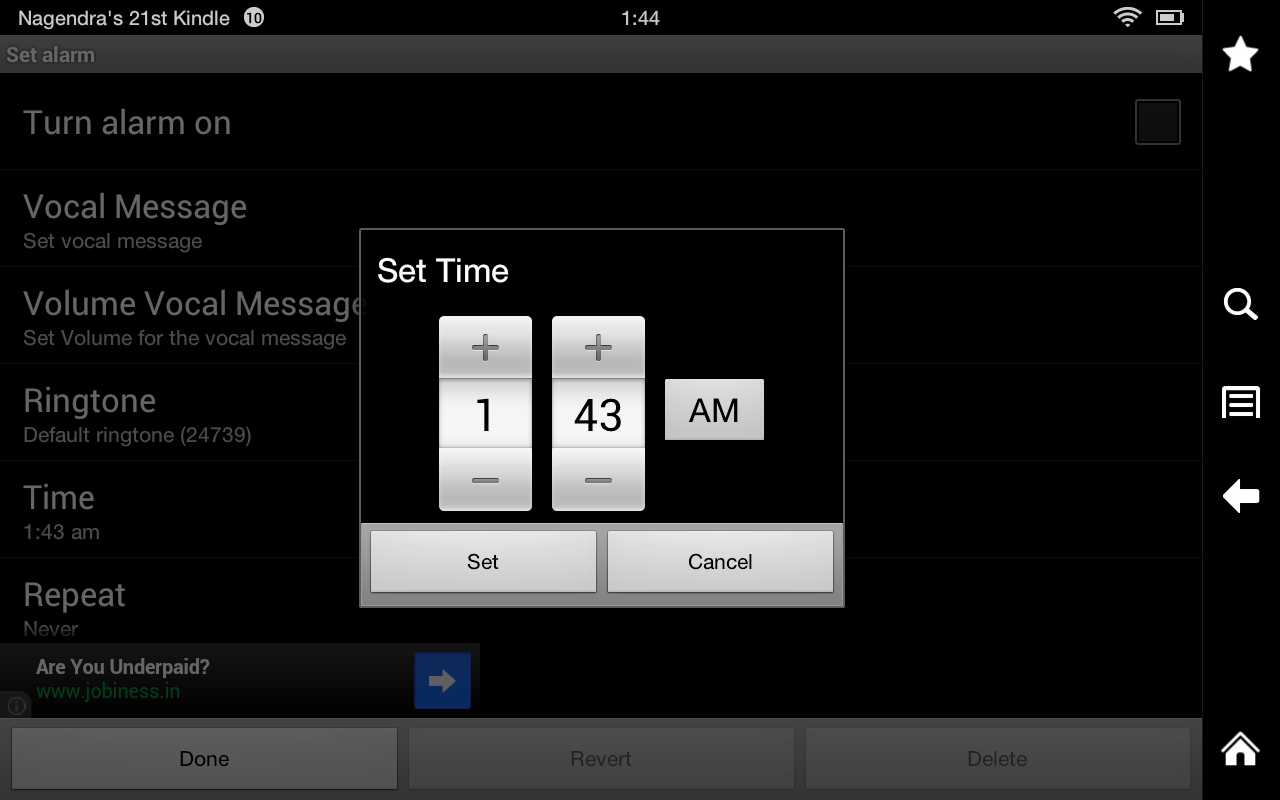 Talking Alarm ClockAmazon.deAppstore for Android