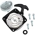 AISEN Recoil Pull Start Starter Assembly for Eskimo Hypercoil Mako 43cc Quantum Ice Auger