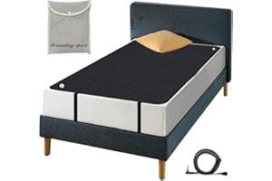 Grounding Mat for Bed, Conductive Grounding Sheet for Sleeping with 16.4 Feet Grounding Cord, Grounding Mat for for Families(