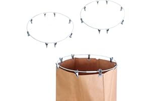 Shitailu Bag Holder for Paper Yard Waste Bags or Lawn Bag Holder for Easy Leaf Collecting, Paper Lawn Bag Opener