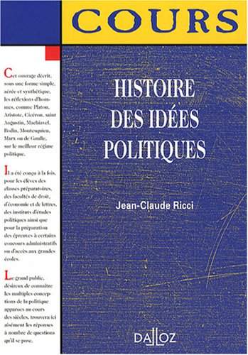 Histoire des idées politiques