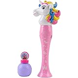 Vokodo Unicorn Bubble Blower Wand 14 Inch Blows Hundreds Per Minute With Light Music And Soap Solution Easy To Use Blaster Gu