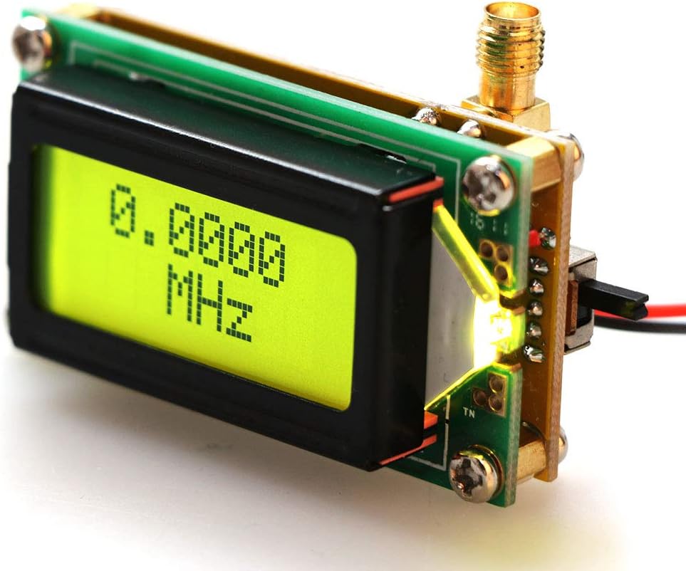 WEISHAZI High Accuracy Frequency Counter RF Meter 1~500 MHz Tester Module for Ham Radio