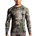 Mission Men's VaporActive Base Layer Long Sleeve Top, Real Tree, Small
