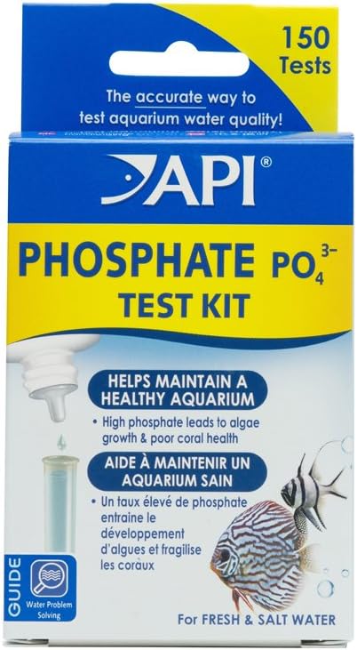 API Phosphate Test Kit 150-Test Freshwater Saltwater Aquarium Water Kit