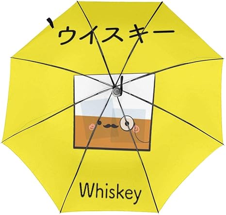 Amazon Co Jp ウイスキー 折りたたみ傘 メンズ 傘 自動開閉 頑丈な8本骨 耐強風 超撥水 晴雨兼用 折り畳み傘 超軽量 収納ケース付き 携帯便利 梅雨対策 ホーム キッチン