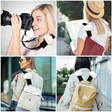 URAQT Car Seat Belt Pads 2Pcs Universal Kids Comfort Protectors Clouds view 7