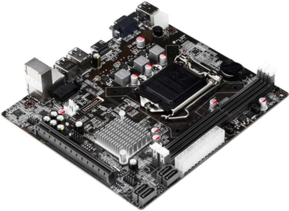 Computer Motherboard DDR3 Memory CPU for Intel H81 Socket LGA 1150 DDR3 Board MicroATX VGA/HDMI Support Core i7 (19x17cm)