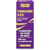 ELFSOUL Ivermectin Lotion Cream Lice Treatment, 0.5%,4oz