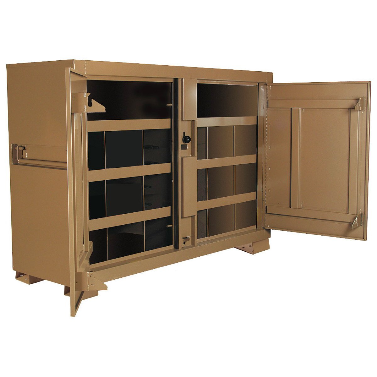 Amazon Com Knaack 129 Jobsite Bin Storage Cabinet 48 Cu Ft