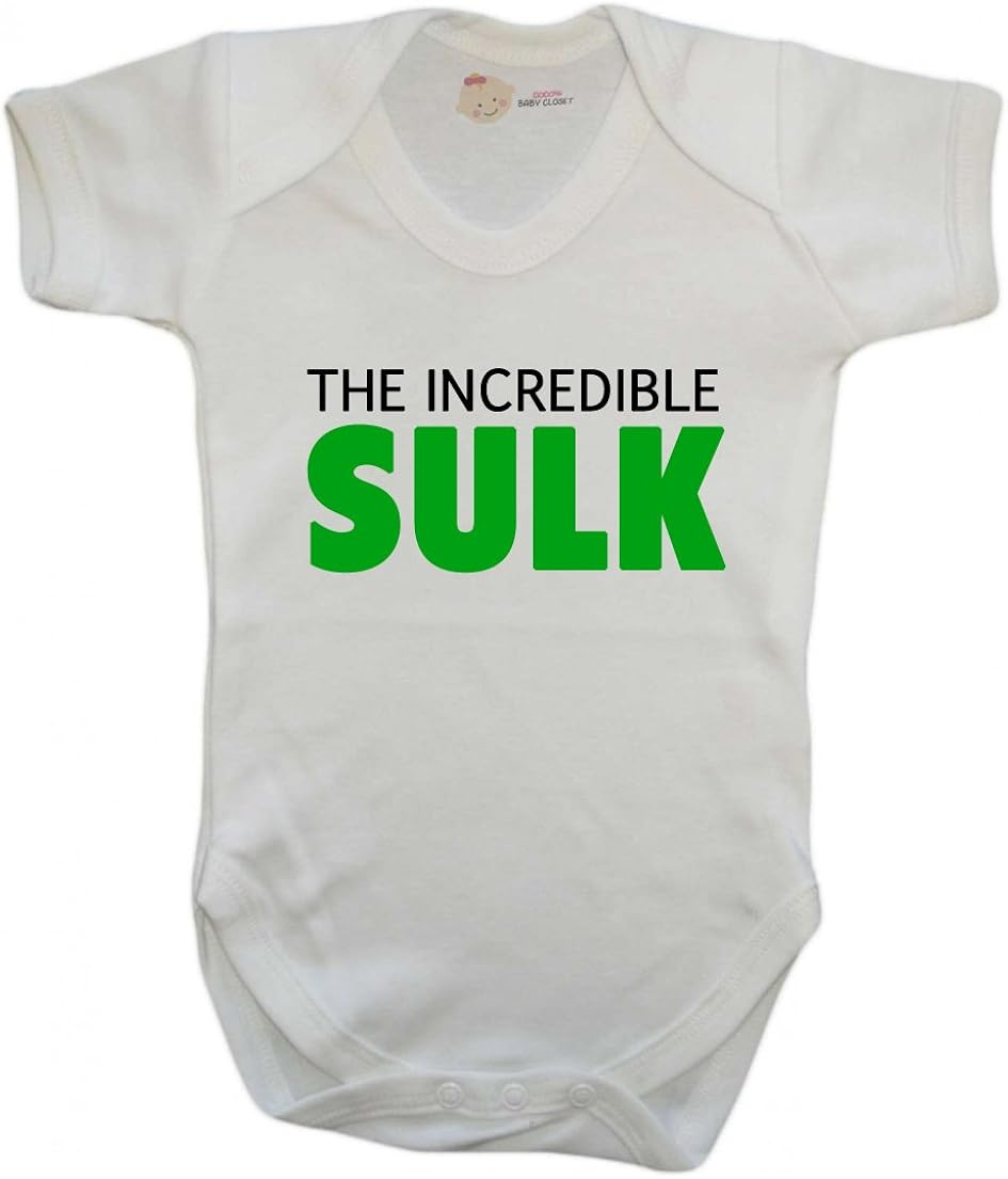incredible hulk baby grow