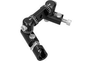 DIYDEG Archery V Bar Stabilizer, V‑Bar Stabilizer Quick Disconnect Mount Shooting Tool for Recurve Bow for Compound Bow(Black)