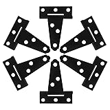 Piutouyar 6Pcs T Strap Hinges 2 Inch, Tee Hinge