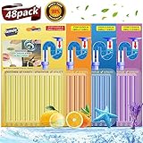Remelos Drain Cleaner Strick,Clean Batonnet Deodorizer Package, 48 Pack. As Seen on TV Keeps Drains Pipes Clear(48pack)