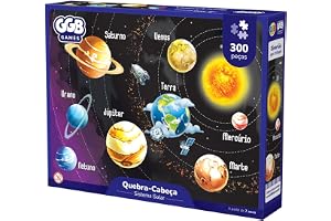 GGB Quebra-Cabeça Sistema Solar 300 Peças