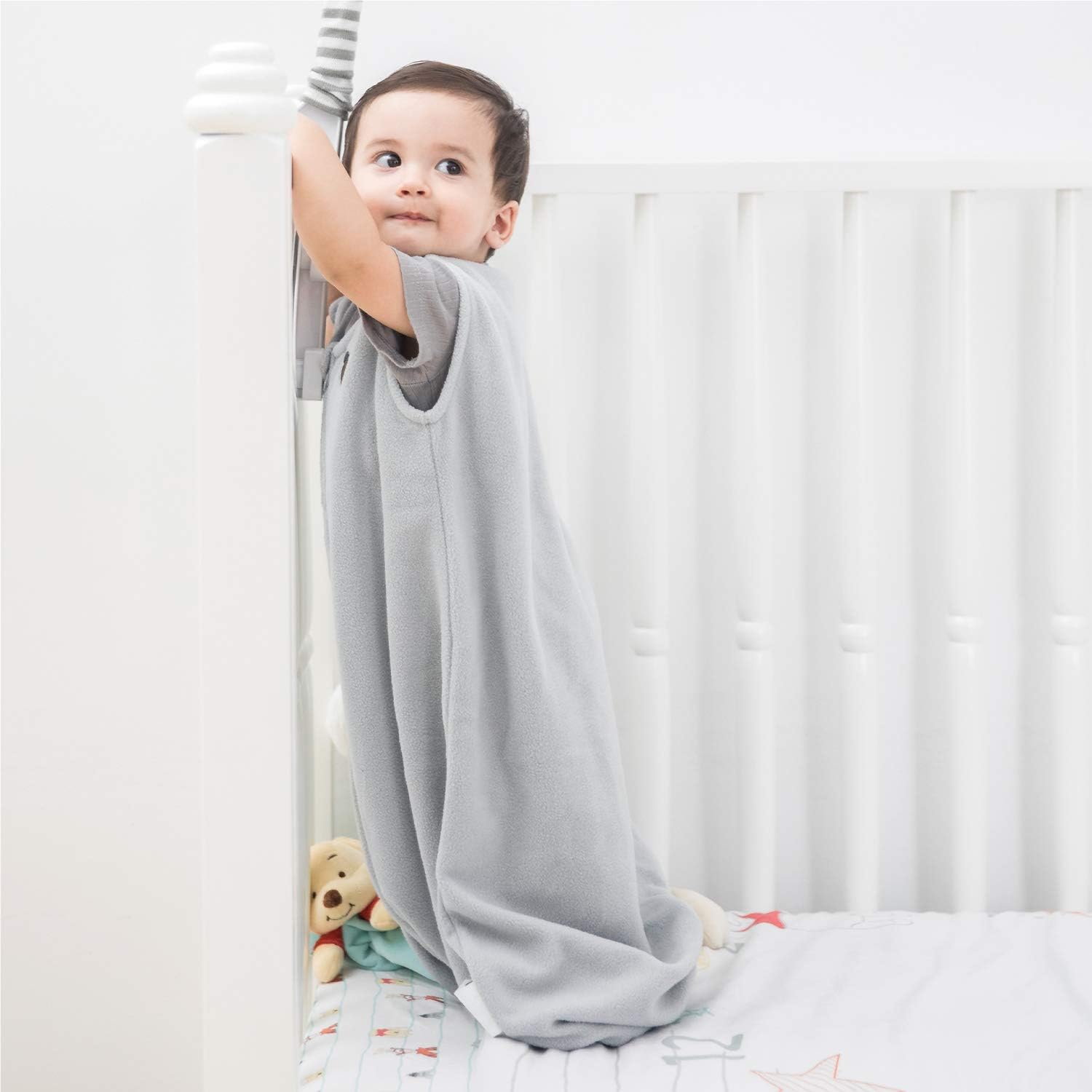 BEDSURE Sleep Sack 0-24 Months with Micro-Fleece, Baby Wearable Blanket: Clothing