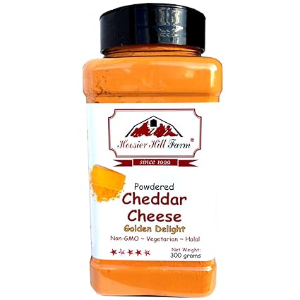 Hoosier Hill Farm Cheddar Kasepulver 300 G Einfache Zutat Und Herzhaftes Topping Amazon De Lebensmittel Getranke