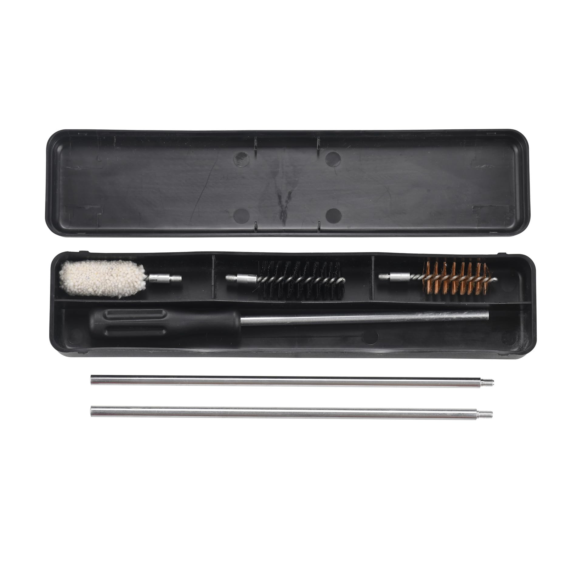 HWZ Universal Hunting Shooting Cleaning Kit for Shotgun Guns with Case Travel Size Portable Metal Brushes 12Ga