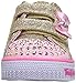 Skechers Kids Twinkle Toes Shuffles Sweet Steps Light-Up Sneaker