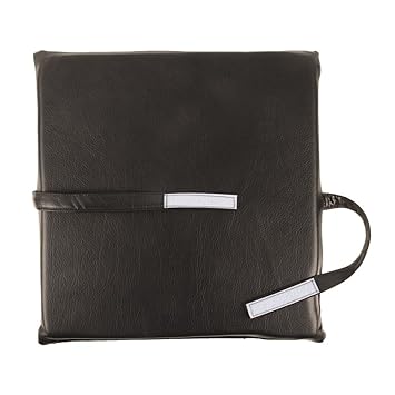 galette de chaise en cuir