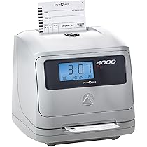Automatic|time will tell ① Pyramid Time Systems Model 4000 Auto Totaling Time Clock