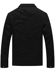 WenVen Men's Military Cotton Tactical Sports Jacket