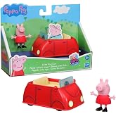 Peppa Pig Peppa's Adventures Little Red Car Toy Includes 3-inch Peppa Pig Figure, Inspired by The TV Show, for Preschoolers Ages 3 and Up