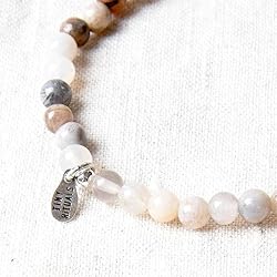 Tiny Rituals BAMBOO LEAF AGATE ENERGY BRACELET