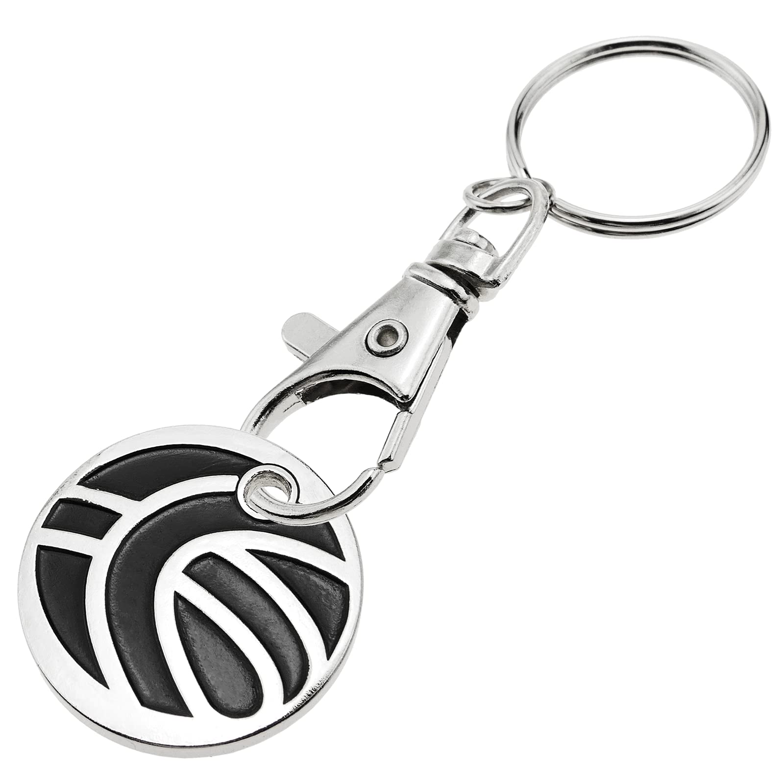 Cablematic - Key chain with Euro coin for shopping cart