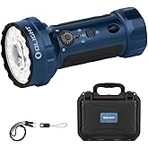 OLIGHT Marauder Mini 2 Bright Flashlight 10,000 Lumen with 750 Meters Beam Distance, Rechargeable Light with Dual Charging & 5 Lighting Modes for Outdoor, Camping, Emergencies (Midnight Blue)