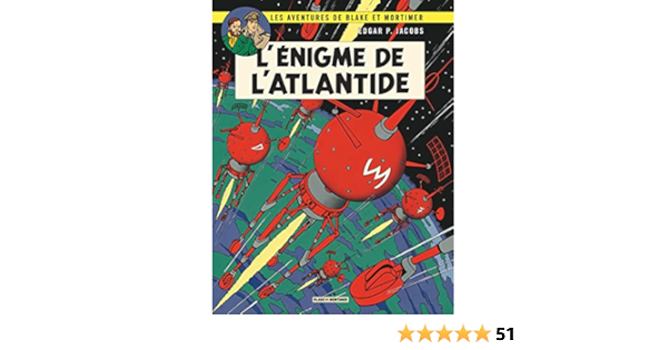 Amazon Com Blake Mortimer Tome 7 L Enigme De L Atlantide French Edition 9782870971710 Edgar P Jacobs Edgar P Jacobs Edgar P Jacobs Books