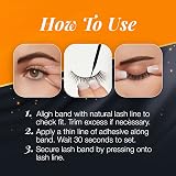 Ardell Double Up Pack Lashes 207 False Eye Lashes Easy Apply Remove view 5