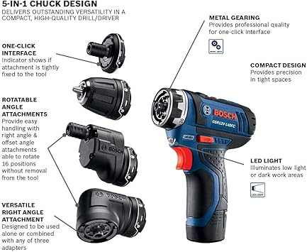 Bosch GSR12V-140FCB22 Power Drills product image 2