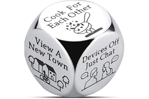 FrereFeter Retired Gifts for Women Men Date Decision Dice for Him Her Boyfriend Girlfriend Couple Valentine’s Day First Date Engagement Gifts for Fiancé Fiancée Wedding Honeymoon Christmas New Year