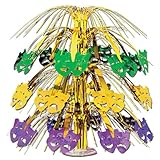 Mardi Gras Cascade Centerpiece Party Accessory (1 count) (1/Pkg)