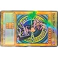 Card Stickers, Holographic Dark Anime Magician Credit Card Sticker for Small Chip Card, Debit Card Sticker Skin - Waterproof, Holographic Vinyl Stickers