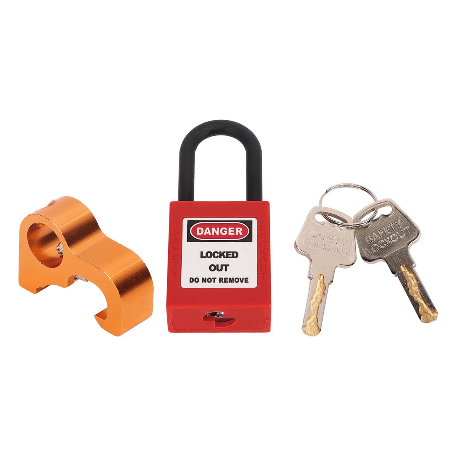 Lockout Tagout Locks Set, Lockout Locks Keyed Different, Lock Out Tag Out Padlocks, Safety Padlocks for Electrical Lockout Tag Out Kits Micro Electrical Lockout Padlock for Industr