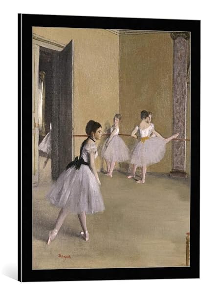 Stampa Artistica Poster Edgar Degas Le Foyer De La Danse A L