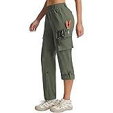 baleaf Womens Hiking Pants Water Resistant Quick Dry SPF Tactical Cargo with 5 Pockets Lightweight Breathable Ripstop UPF 50+