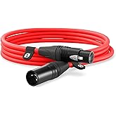 RØDE Premium 3m/10 foot XLR Cable - Red