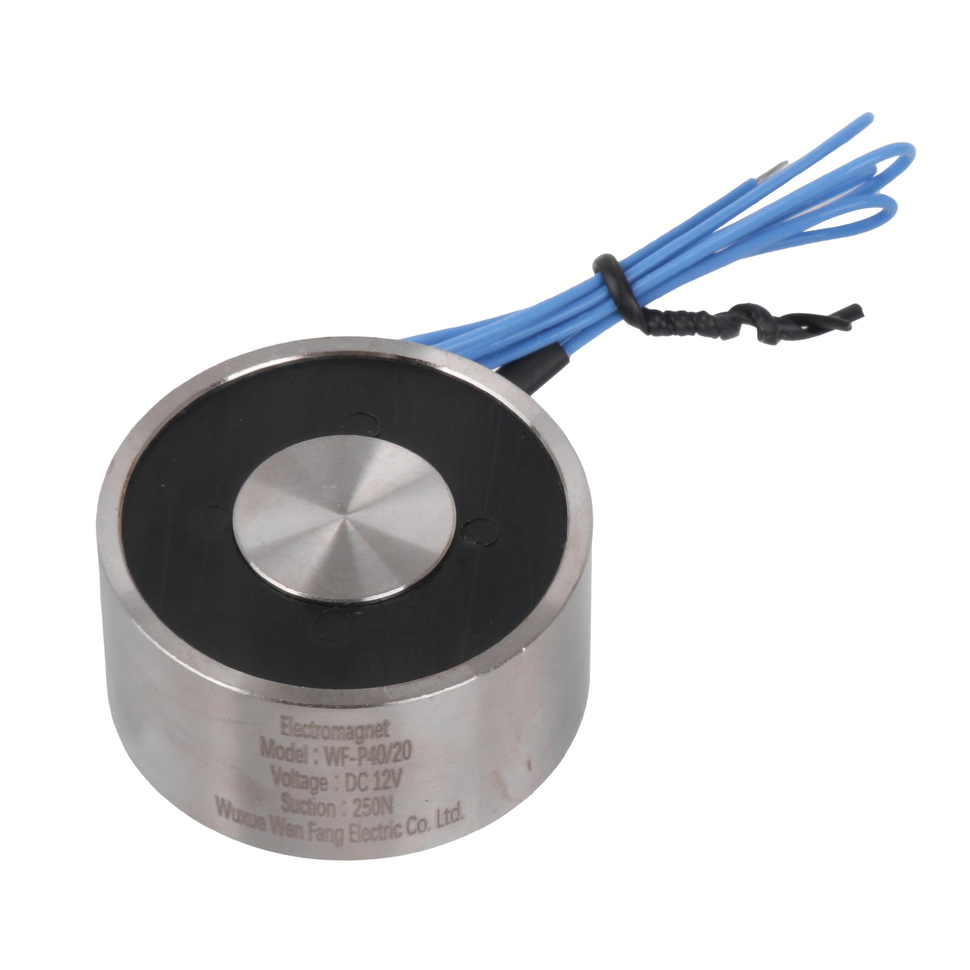 Metal 25 kg Electric Lift Magnet, Electromagnet 12 V DC, 250 N