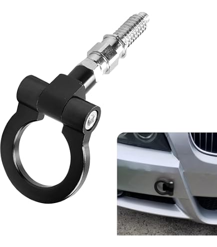 Lot De 2 Capuchons De Crochet De Remorquage Avant Pour Porsche Cayenne 2011-2014 - Noir, Pièces #95850515500 & 95850515600 - 12