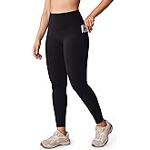 UNISSU Hugcurve No Front Seam High Waisted Workout Leggings with Pockets for Women Buttery Soft Yoga Pants Gym Tights - 25''