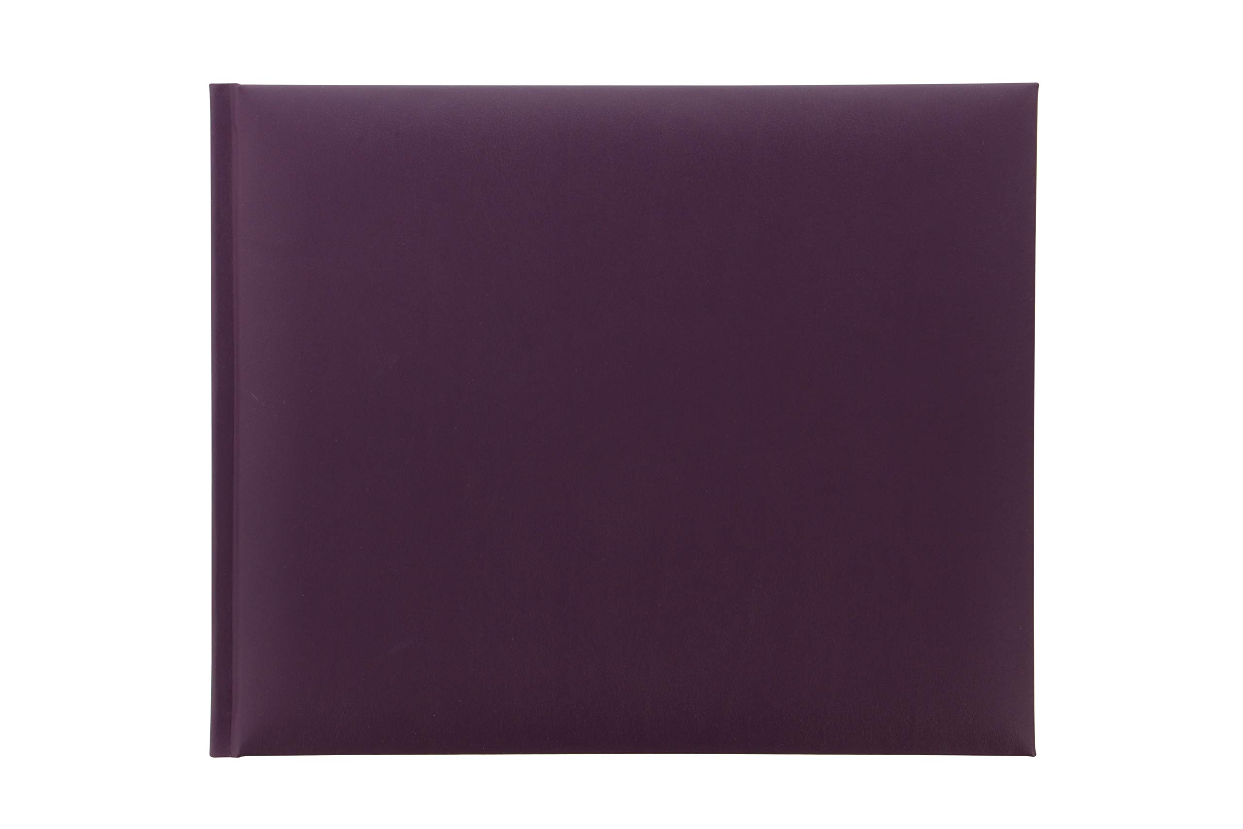 Letts Signature Quarto Landscape Occasions/Guest Book - Purple