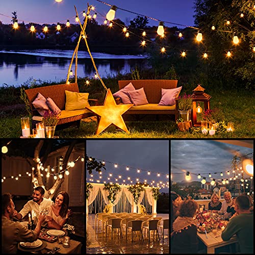 Govee 48ft Outdoor String Lights, IP65 Waterproof Shatterproof Patio
